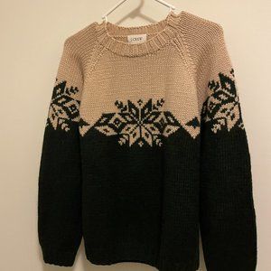 J. Crew Snowflake Sweater: A Classic Winter Essential
